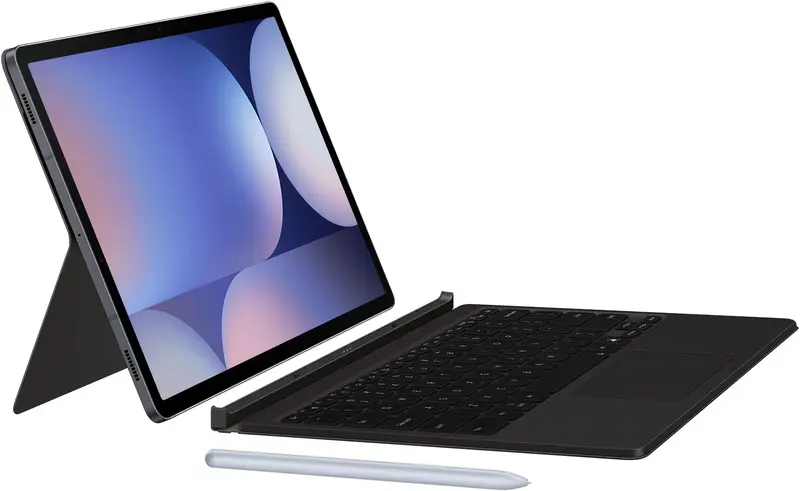 Чохол для Samsung Tab S10+ Book Cover Keyboard Black (EF-DX825BBEGUA) - фото - №7