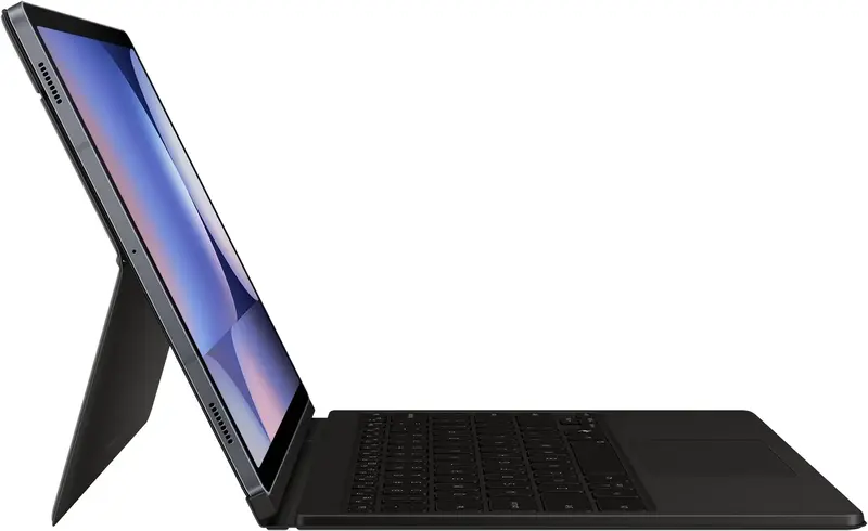 Чохол для Samsung Tab S10+ Book Cover Keyboard Black (EF-DX825BBEGUA) - фото - №8
