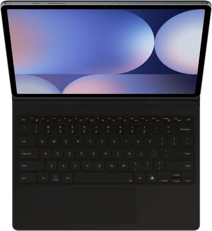 Чохол для Samsung Tab S10+ Book Cover Keyboard Black (EF-DX825BBEGUA) - фото - №9