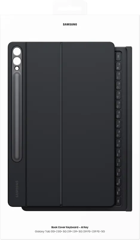 Чохол для Samsung Tab S10+ Book Cover Keyboard Black (EF-DX825BBEGUA) - фото - №10