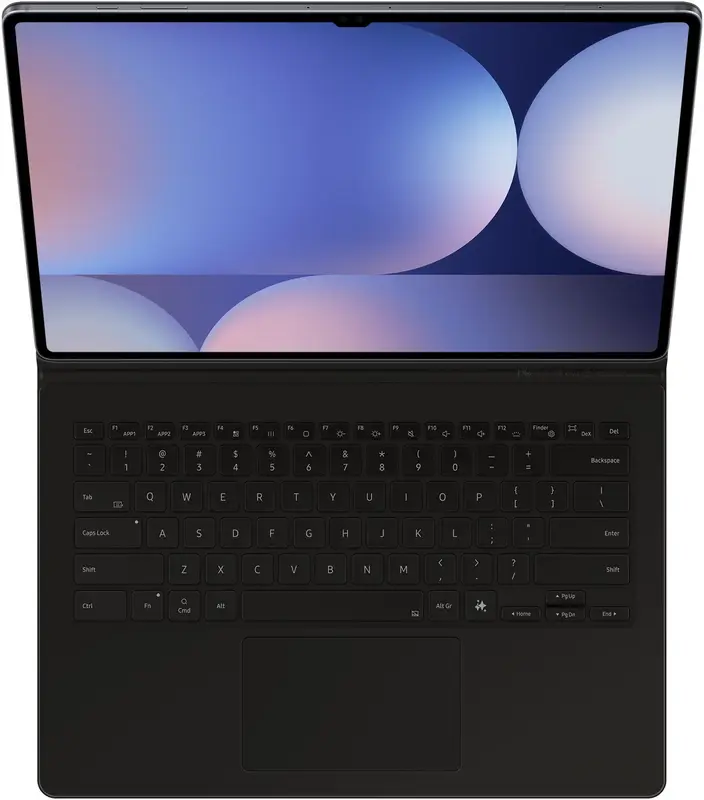 Чохол для Samsung Tab S10 Ultra Book Cover Keyboard Black (EF-DX925BBEGUA) - фото - №9