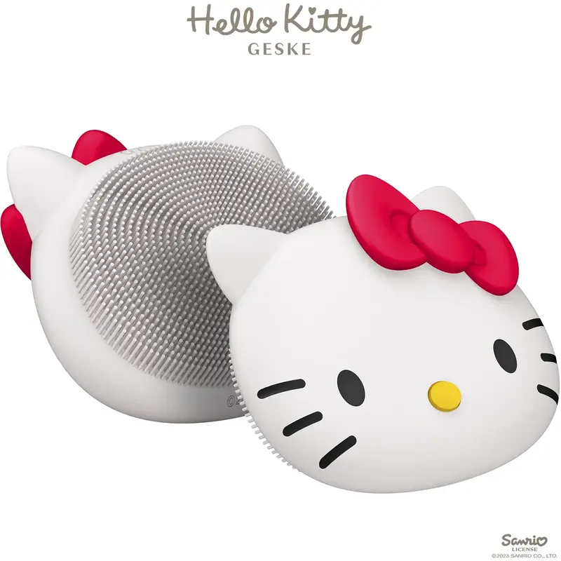 Щітка для обличчя GESKE Facial Brush 3 в 1 пудровий - фото - №5