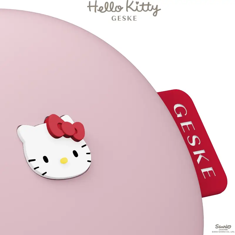 Щітка для обличчя GESKE Facial Brush 3 в 1 Hello Kitty Рожевий фото