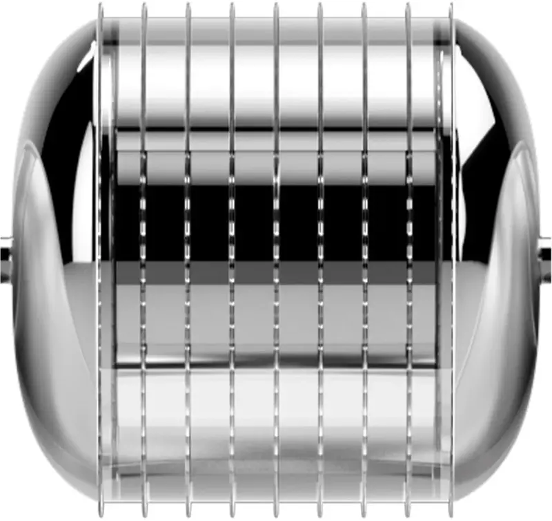 Насадка з мікроголками GESKE MicroNeedle Head до електронного ролика для обличчя хром - фото - №1