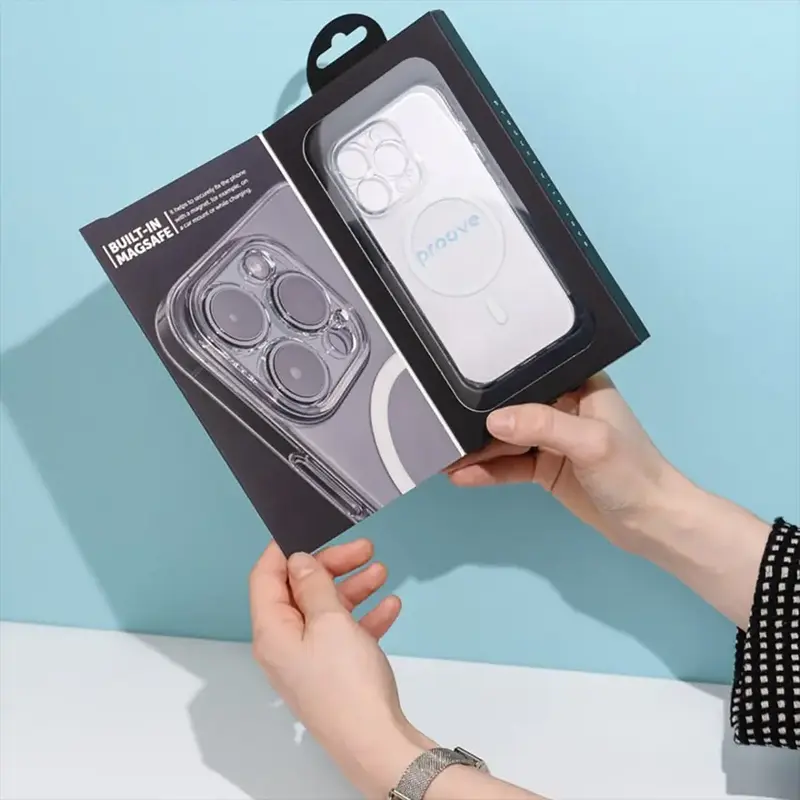 Чохол для iPhone 16 Pro Proove Crystal Case with Magnetic Ring (transparent) - фото - №2