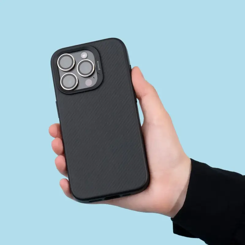 Чохол для iPhone 16 Pro Max Proove Force Armor Case with Magnetic Ring (Black) - фото - №3