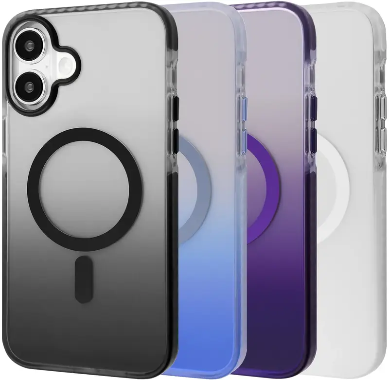 Чeхол для iPhone 16 Proove Shadow Star Case with Magnetic Ring (Black) - фото - №2