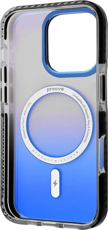 Чохол для iPhone 16 Pro Proove Shadow Star Case with Magnetic Ring (black) - фото - №1