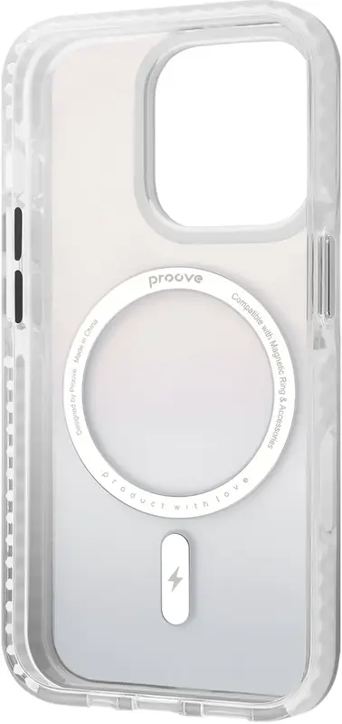 Чохол для iPhone 16 Pro Max Proove Shadow Star Case with Magnetic Ring (white) - фото - №1