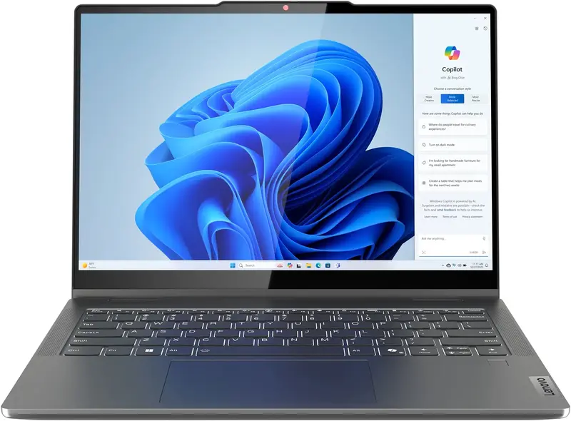 Ноутбук Lenovo IdeaPad 5 2-in-1 14IRU9 Luna Grey (83KX0047RA) фото