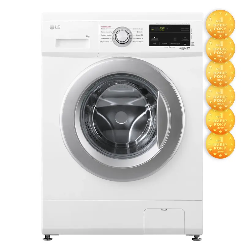 Пральна машина LG F2J3NS1W SLIM - фото - №0
