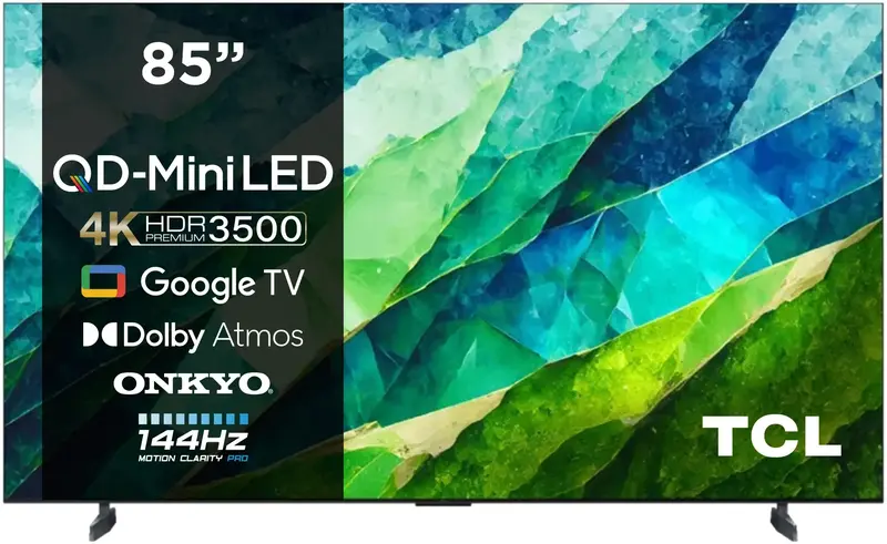 Телевізор TCL 85C855 фото