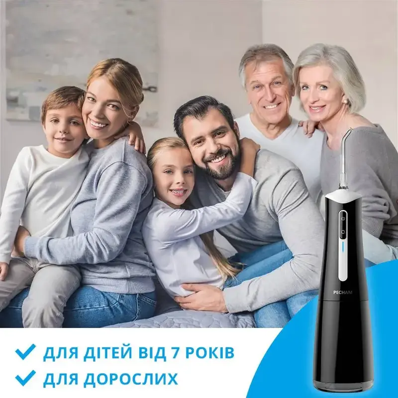 Ирригатор Pecham travel black PC-5240 (4822201370005) фото
