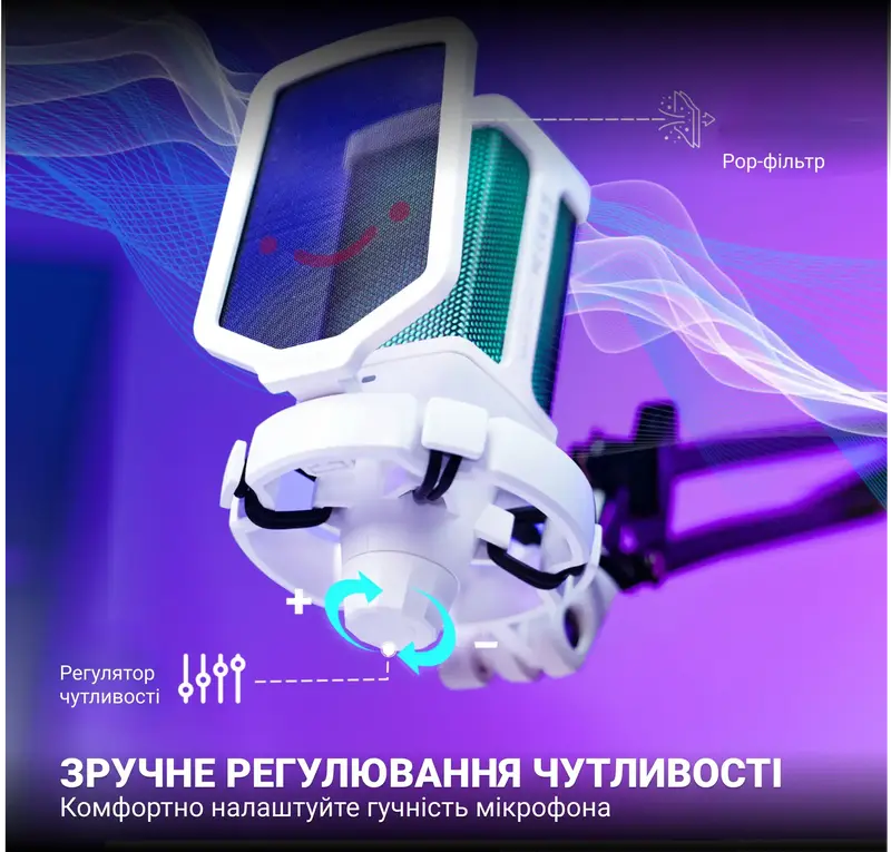 Мікрофон Fifine Q6TW White - фото - №6