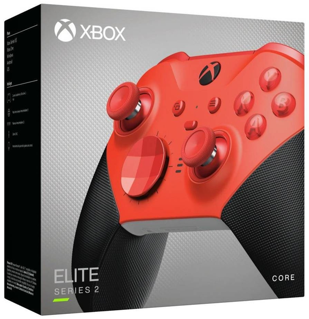 Геймпад Microsoft Official Xbox Wireless BT Elite 2 Red - фото - №4