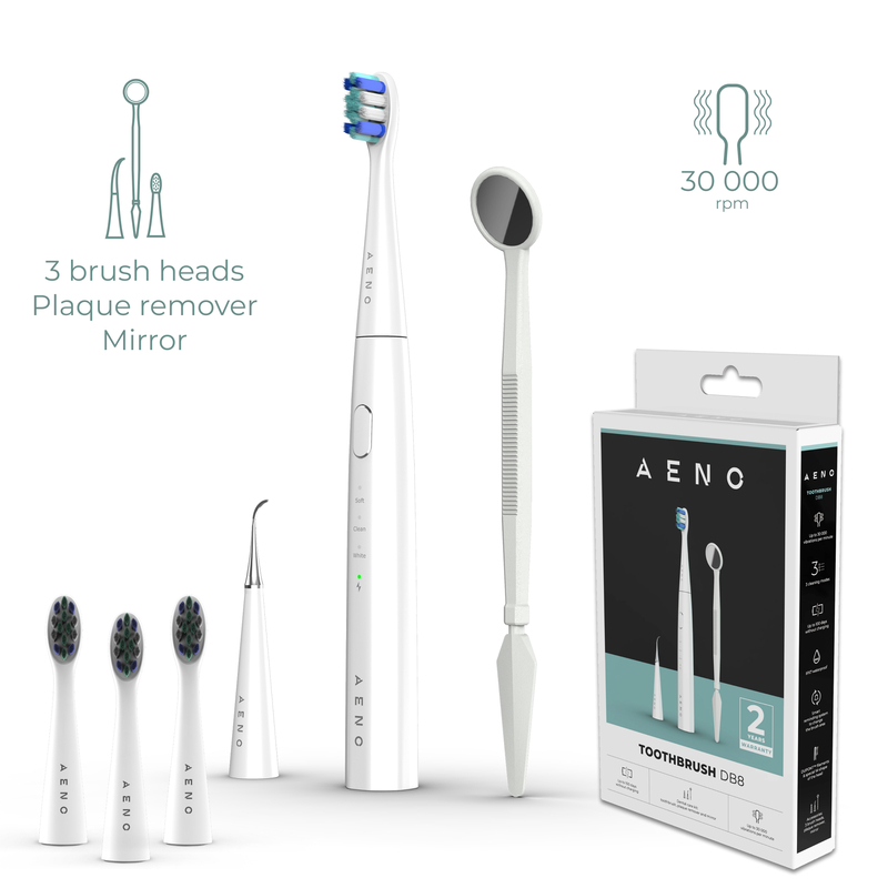 Электрическая зубная щетка AENO DB8 - фото - №0