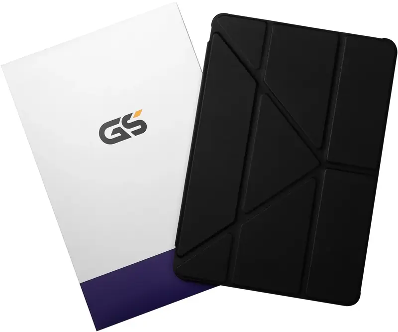 Комлект чехол + стекло для Samsung Tab S9/S10 FE GIO SET Y (Black) фото