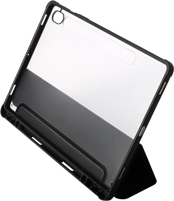 Комлект чехол + стекло для Samsung Tab S9/S10 FE GIO SET Y (Black) фото