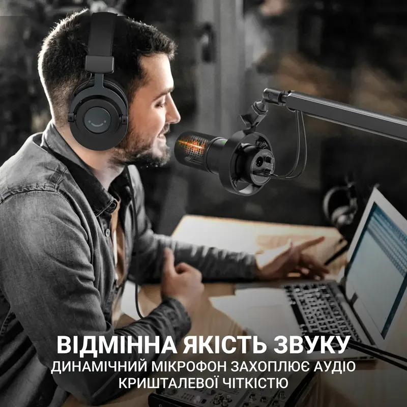 Мікрофон Fifine T688 Black - фото - №6