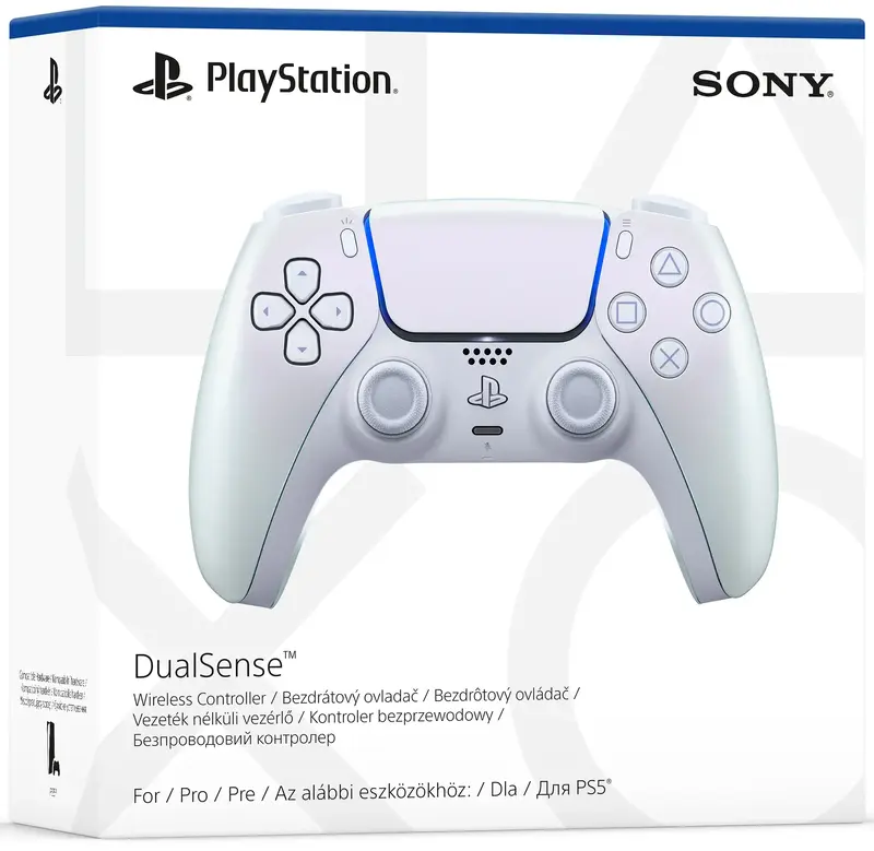 Геймпад DualSense Wireless Controller для Sony PS5 Chrome Pearl фото