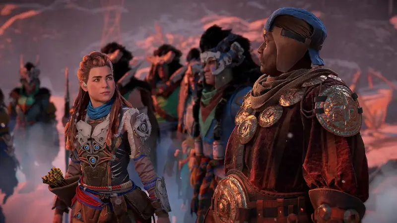 Диск PS5 Horizon Zero Dawn Remastered (Blu-ray) - фото - №4