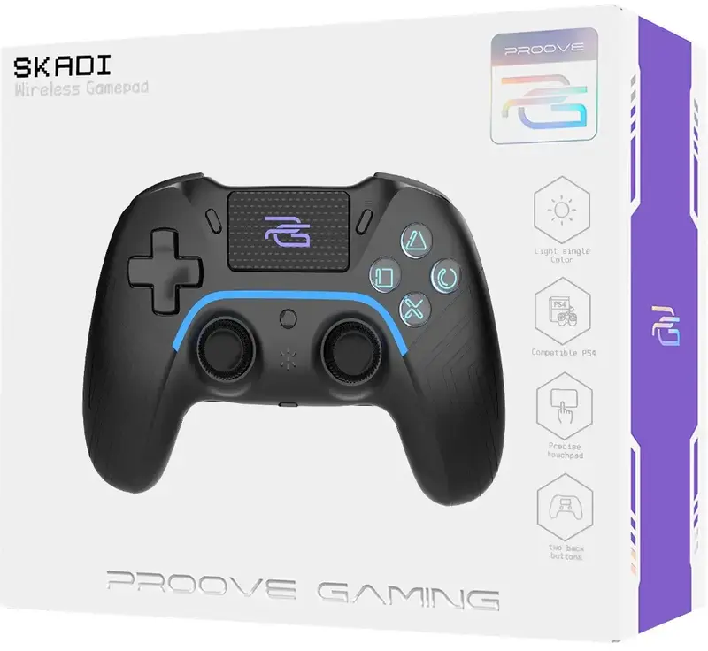 Беспроводной геймпад Proove Gaming Skadi black фото