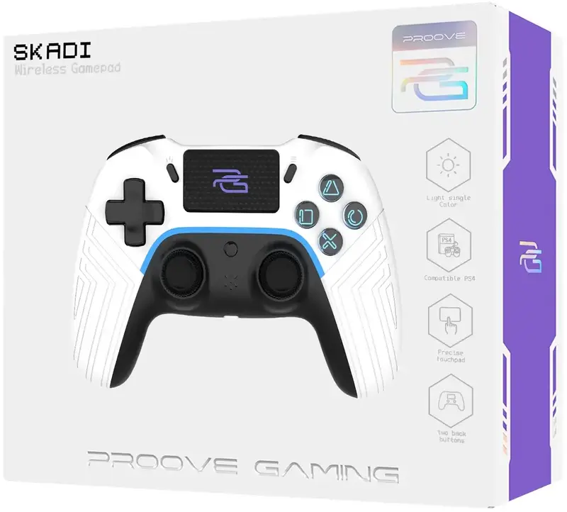 Беспроводной геймпад Proove Gaming Skadi white фото