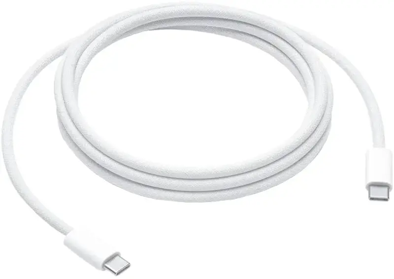 Кабель Apple USB-C to USB-C 2m (MYQT3) 240W бiлий фото