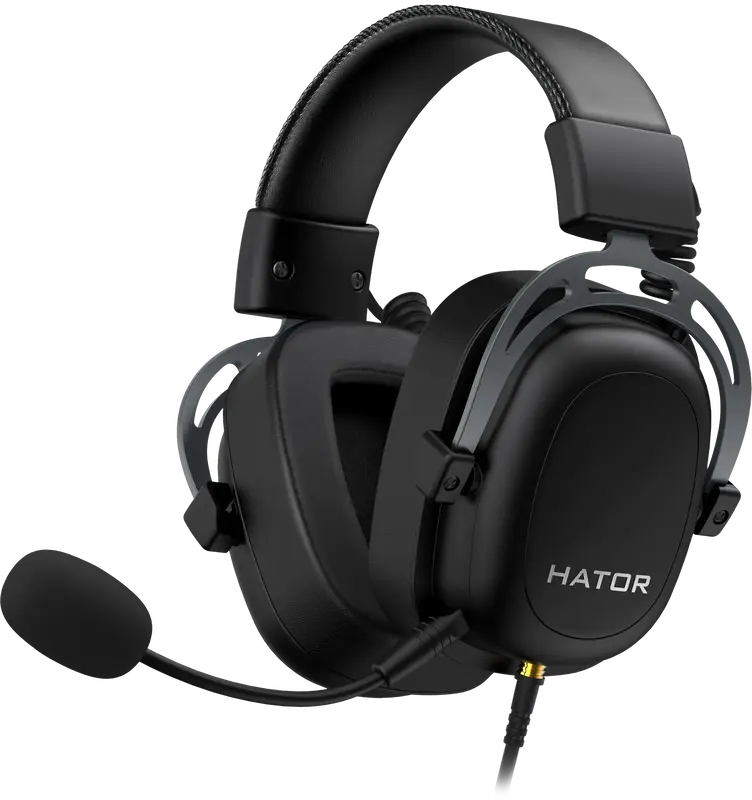 Гарнітура ігрова HATOR Hypergang 2 Signature Edition USB 7.1 Titanium (HTA-945) фото