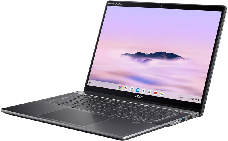 Ноутбук Acer Chromebook Plus Spin 514 CP514-4HN Grey (NX.KYQEU.001) - фото - №4