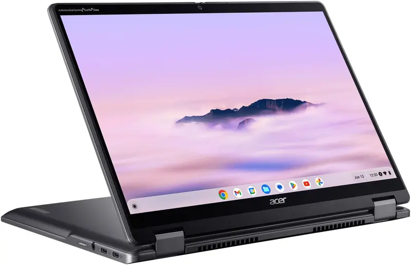 Ноутбук Acer Chromebook Plus Spin 514 CP514-4HN Grey (NX.KYQEU.001) - фото - №2