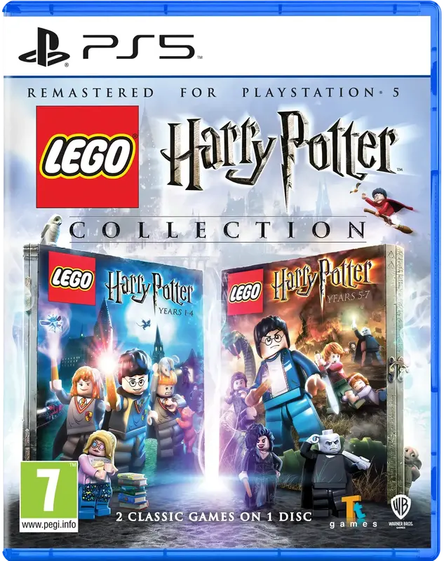 Диск PS5 Lego Harry Potter Collection (Blu-ray) фото