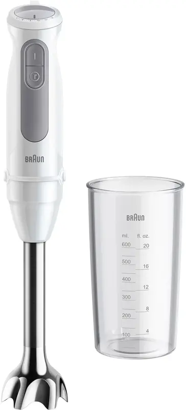 Занурювальний блендер BRAUN MQ 50001 MWH - фото - №0