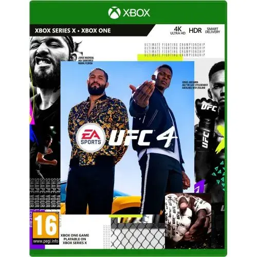 Диск One UFC 4 (Blu-ray) для Xbox - фото - №0