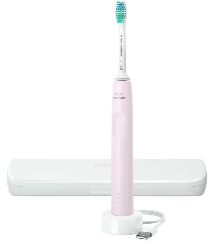 Электрическая зубная щетка PHILIPS Sonicare HX3673/11 Gemini 3100 - фото - №0