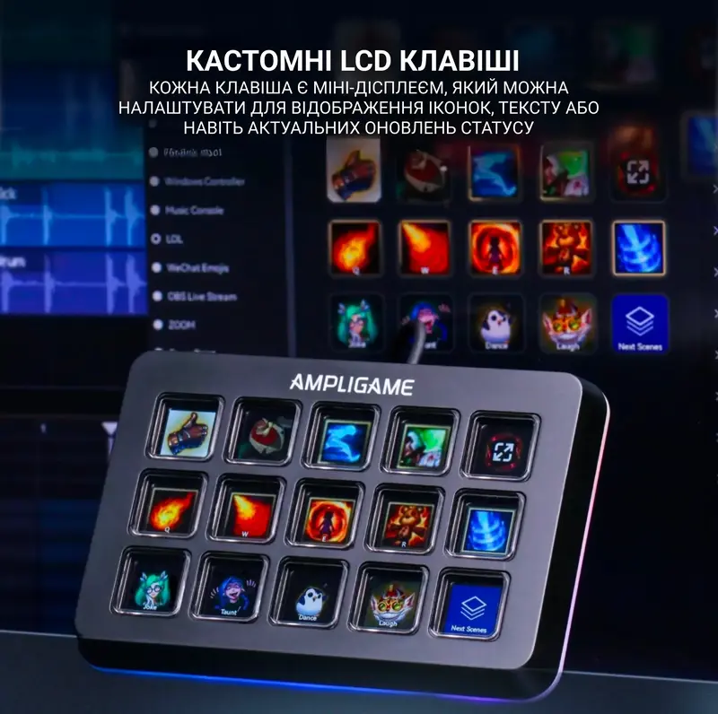 Контроллер Fifine Stream Deck D6 фото