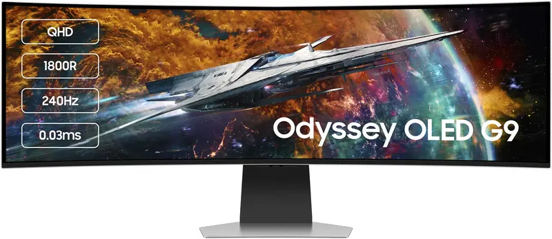 Ігровий Монітор вигнутий OLED 49" Samsung - фото - №0