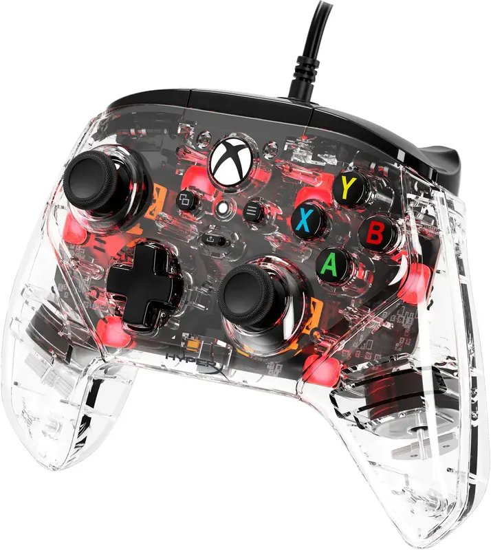 Ігровий контролер HyperX Clutch Gladiate RGB Xbox, PC, USB-A прозорий фото
