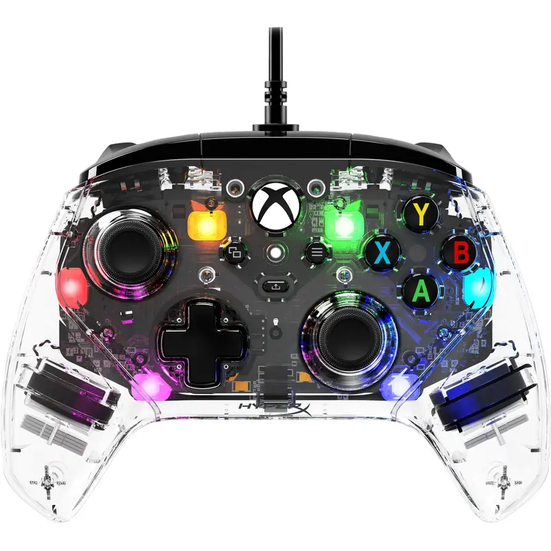 Ігровий контролер HyperX Clutch Gladiate RGB Xbox, PC, USB-A прозорий фото