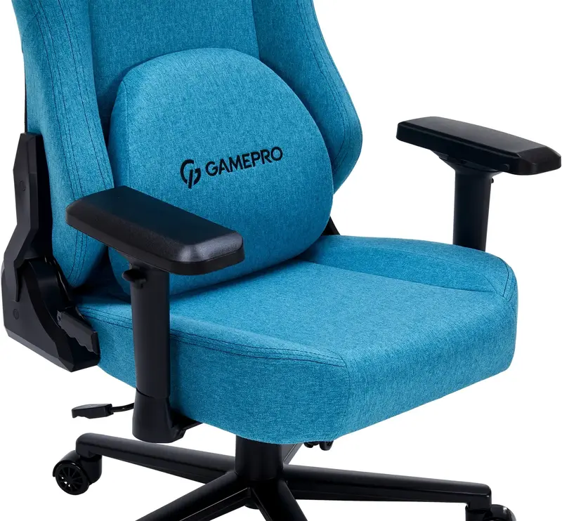 Игровое кресло GamePro FGC750G Size L Fabric Light Blue фото
