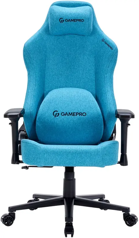 Игровое кресло GamePro FGC750G Size L Fabric Light Blue фото
