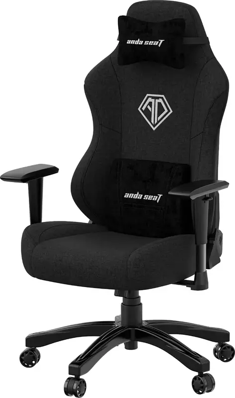 Игровое кресло Anda Seat Phantom 3 Size L (Black Fabric) AD18Y-06-B-F фото