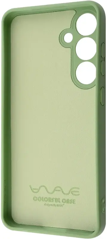 Чохол для Samsung Galaxy S24 FE WAVE Colorful Case TPU (green) - фото - №1