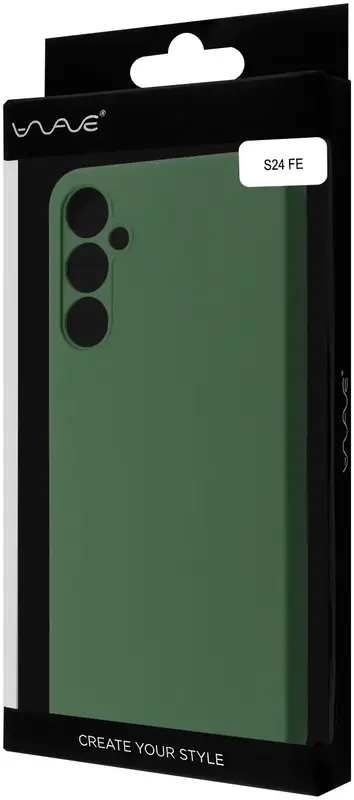 Чохол для Samsung Galaxy S24 FE WAVE Colorful Case TPU (green) - фото - №3