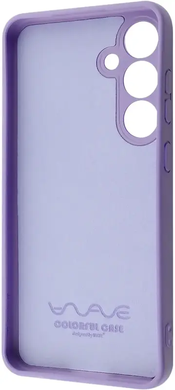 Чохол для Samsung Galaxy S24 FE WAVE Colorful Case TPU (light purple) - фото - №1