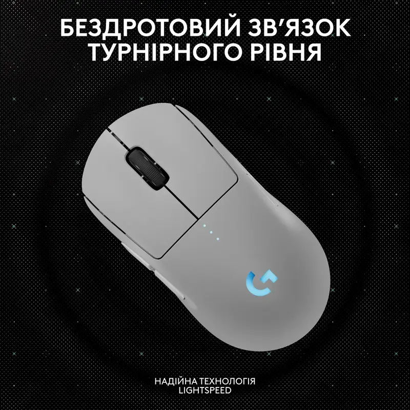 Мышь игровая Logitech G PRO 2 LIGHTSPEED Wireless White фото