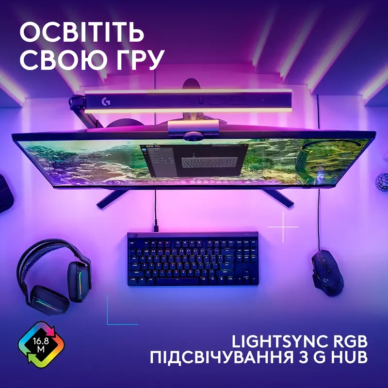 Ігрова клавіатура Logitech G515 Wired Black фото
