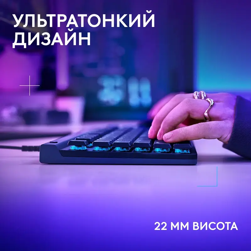Ігрова клавіатура Logitech G515 Wired Black фото
