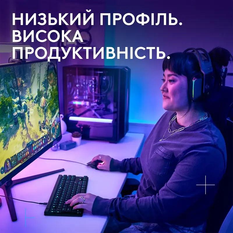 Ігрова клавіатура Logitech G515 Wired Black фото