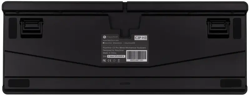 Ігрова клавіатура Keychron C3 Pro 87Key Hot-swap Black - фото - №1